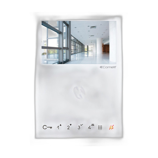 Comelit 6722W Handsfree Mini Monitor White - Image 3