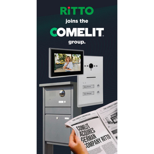 Comelit DIN12 1 Foot DIN Rail Mount