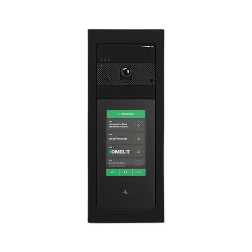 Comelit UBVTF Black Ultra AV Touch Flush Kit