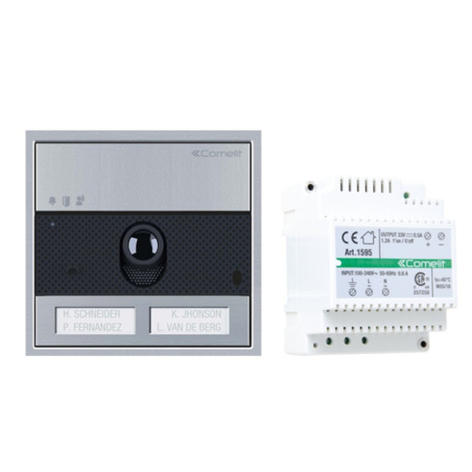 Comelit UMV2S Ultra Video Surface Kit 2-Wire 2-Button
