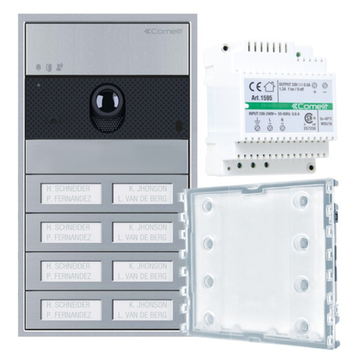 Comelit UMV8S-IP Ultra Video Surface Kit 8 Button