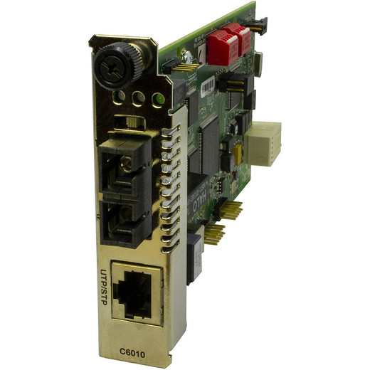 Transition Networks C6010-1013 T1/E1 to Fiber Media Converter