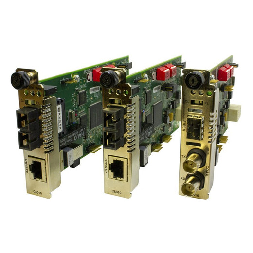 Transition Networks C6010-1040 T1/E1 to Fiber Media Converter