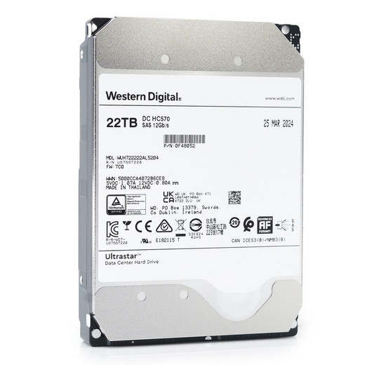Acti PHDD-2J00 WD Ultrastar 22TB 3.5" Hard Disk Drive