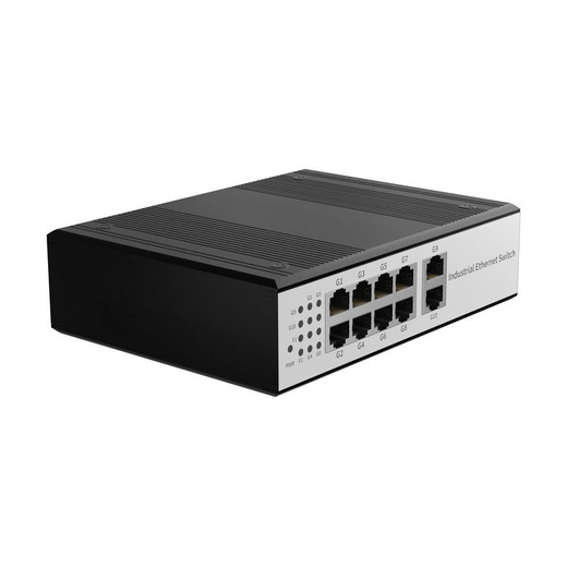 Transition Networks OCA-1AA2A0 10-Port Gigabit DIN Rail Switch