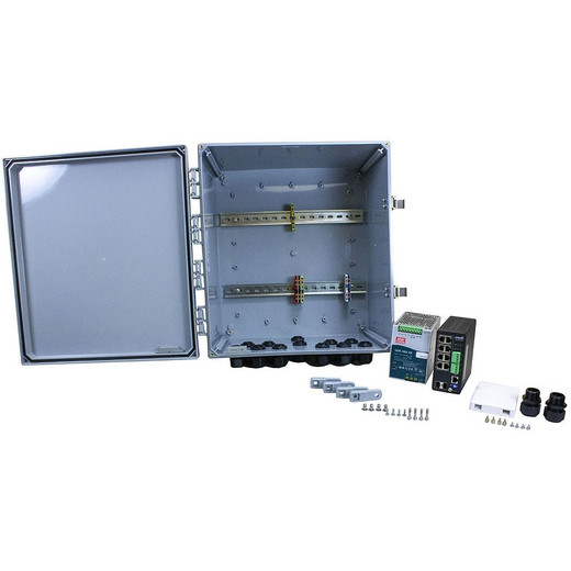 Transition Networks OCA-1BA100 10-Port Gigabit Cabinet Bundle