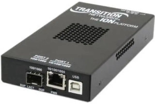 Transition Networks S3220-1040-NA 10/100/1000BASE-T to SFP Media Converter