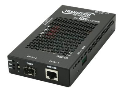 Transition Networks S6010-1013-NA T1/E1 to Fiber Media Converter