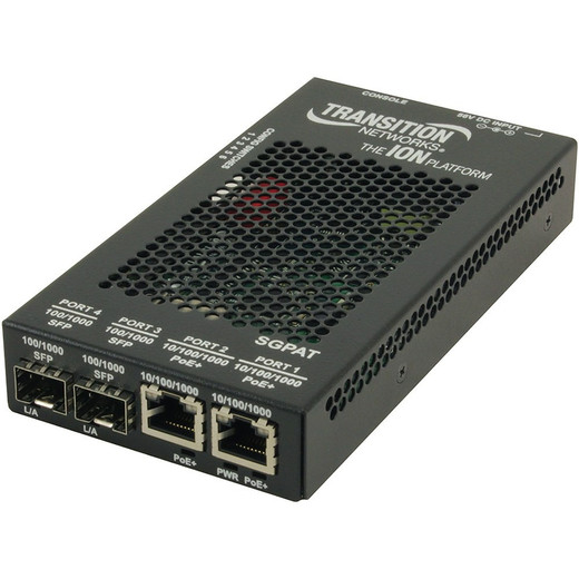 Transition Networks SGPAT1040-305-NA Fiber Media Converter (view 3)