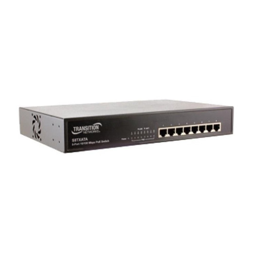 Transition Networks SGPOE1039-100-NA 8-Port Managed Switch