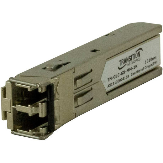 Transition Networks TN-GLC-SX-MM-2K 1000BASE-SX SFP Module (view 2)