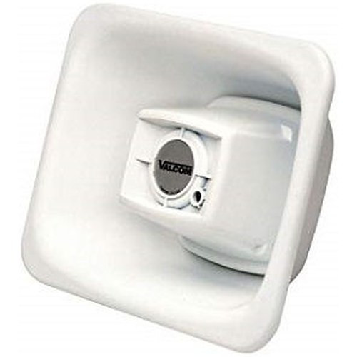 Valcom V-1080-W 3W Self-Amplified Paging Horn
