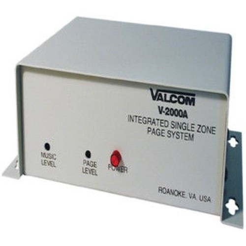 Valcom V-2000A Single Zone Page Control Unit (view 2)