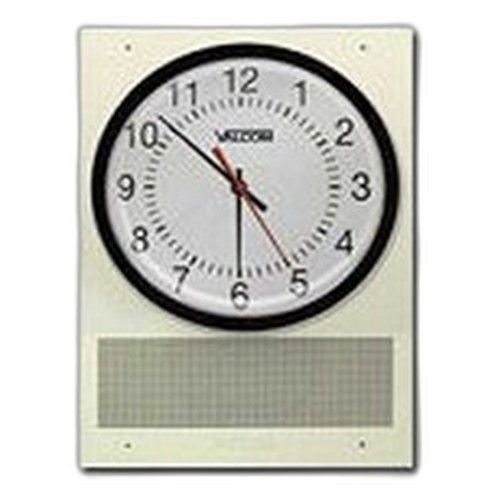 Valcom VIP-431A-A-IC IP Talkback Speaker with Analog Clock