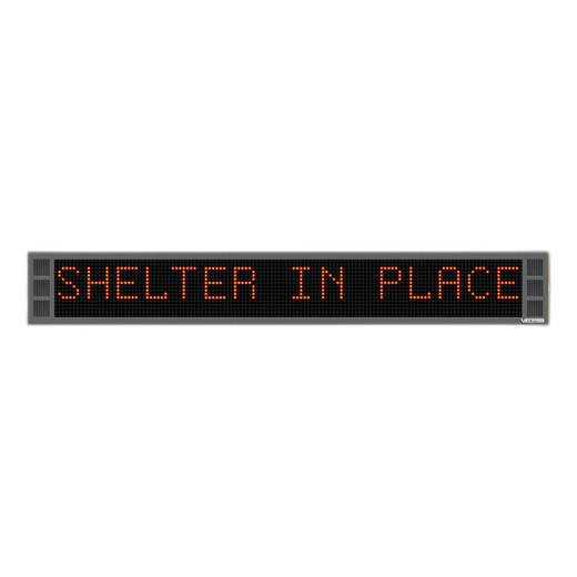 Valcom VL550F IP Text Sign with Speaker and Flashers