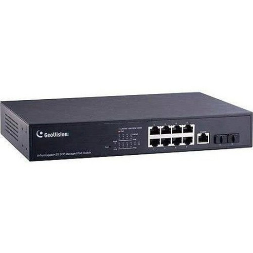 Geovision GV-POE0811 8-Port Managed PoE+ Switch