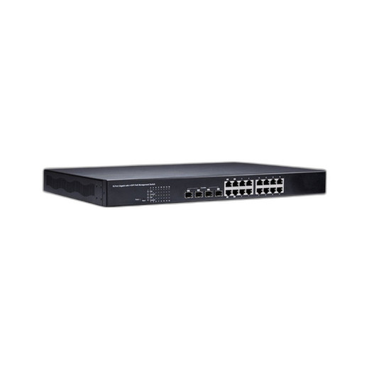 Geovision GV-POE1611-140 GV-POE1611 16-Port Gigabit PoE+ - GV-POE1611-140 - image 1