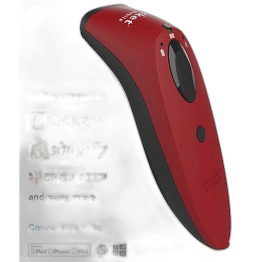 Socket Mobile CX3976-3033 SocketScan S720 Barcode Scanner Red