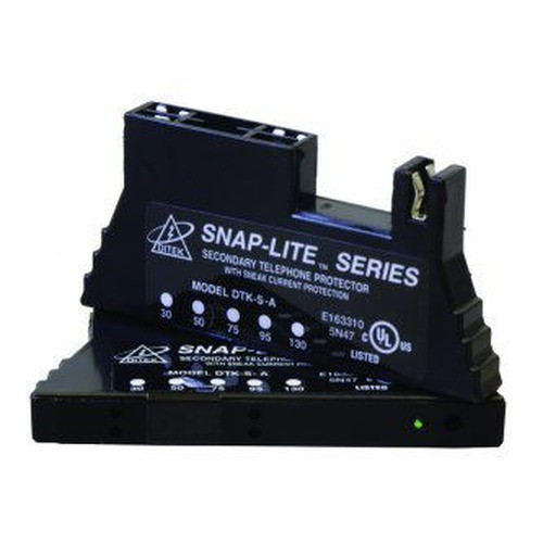 Ditek 30V - 66 Block Snap On Protection for digital - DTK-S30B