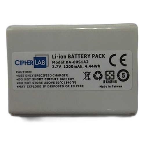 CipherLab KB1B371200005 8200 Battery 1200mAh