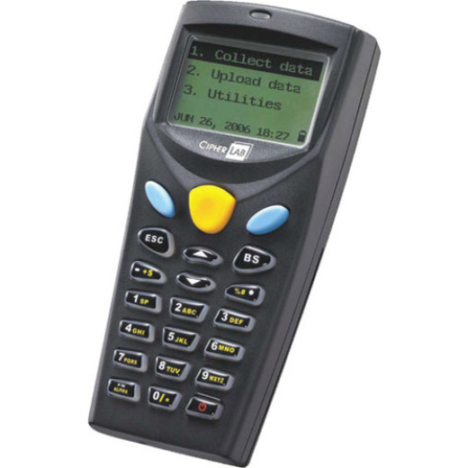 CipherLab M8001CSC30001 1D mobile data terminal with barcode scanner display and keypad
