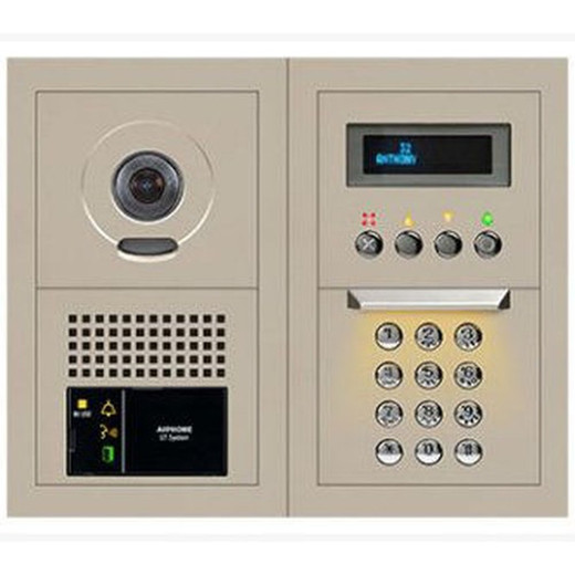 Aiphone GTV-DES202B 10-Key Video Entrance Panel Kit