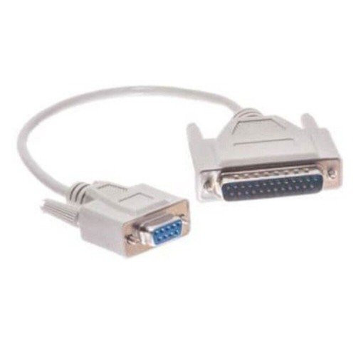 Epson CEPS-003G DB9 to DB25 Serial Cable 6ft Dark Grey
