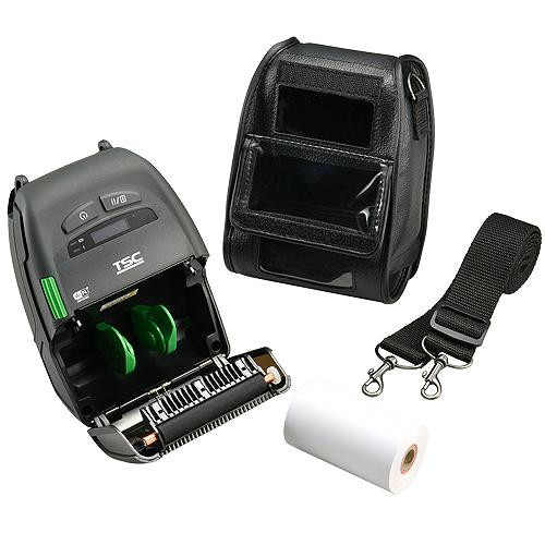 TSC TTP384M 34-0350001-30LF industrial thermal transfer printer front view