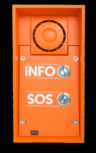 2N IP Red Safety Emergency Button Intercom 10W