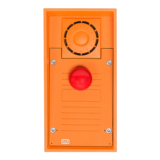 2N IP Safety 1 Red Emergency Button, 01355-001, Front
