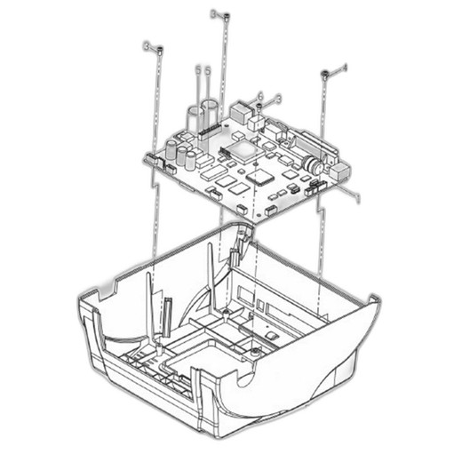 TSC 98-0470047-32LF Main Board for TTP644M Pro Printer