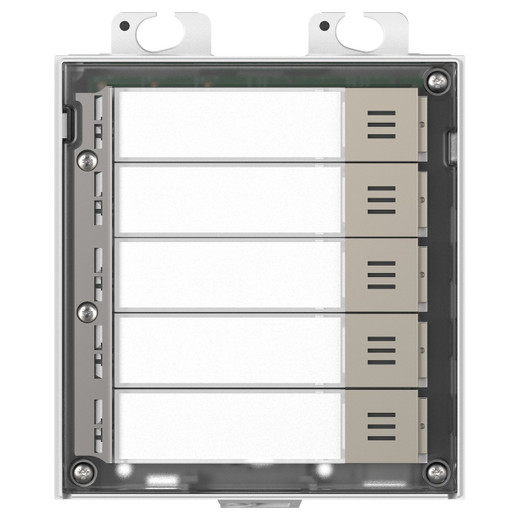 2N IP Verso 3 Module Black Surface Installation Frame