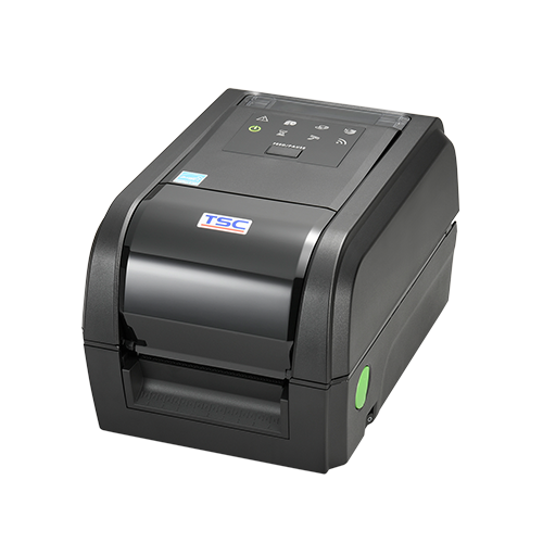 TSC T8X06-01-S0-60-10 industrial thermal transfer printer front view with control panel