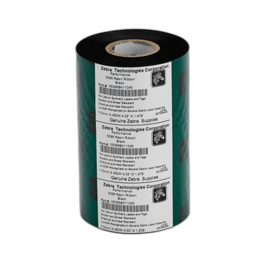 Zebra 05095BK06045 Resin Thermal Transfer Ribbon (view 2)