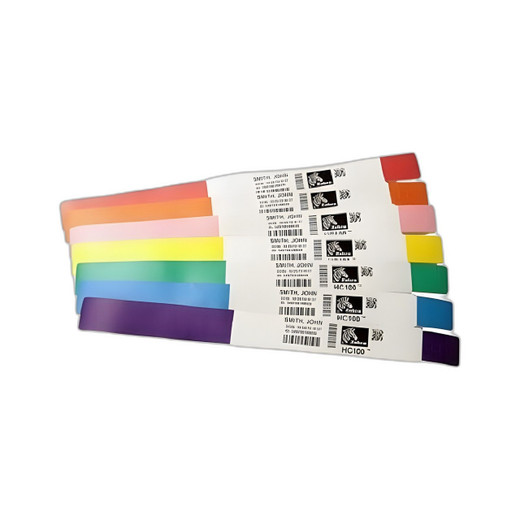 Zebra 10012712-2 ZBAND FUN Wristband Labels 350/Roll Yellow (view 4)