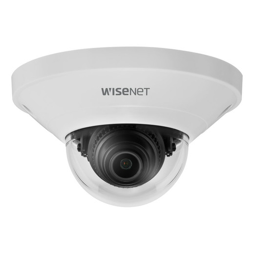 Hanwha QND-6021 (2MP) Day/Night WDR 1080p 30FPS Fixed IR Indoor Super-Compact Dome IP Camera