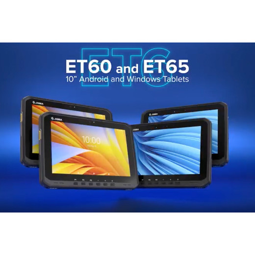 Zebra ET60AW-0SQAGSK0A0-NA Android Tablet