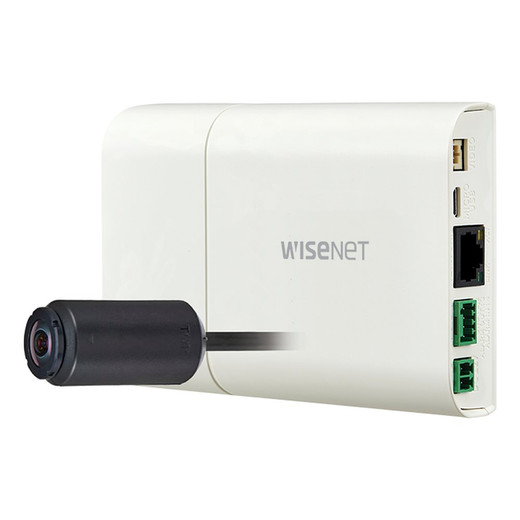 Hanwha XNB-H6240A (2MP) Day/Night WDR 1080p 30fps Fixed Mini Dome ATM IP Camera Kit