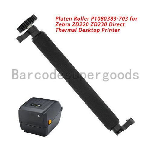 Zebra P1080383-703 Platen Roller Kit with Bearings ZD220