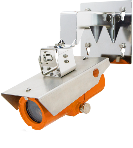 Hanwha TNO-X8072EPT1-Z with mount