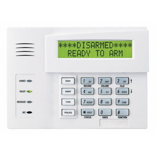 Honeywell 6160V Alpha Display Talking Alarm Keypad