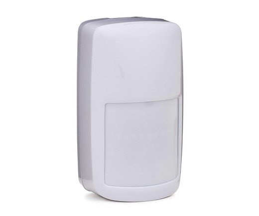 Honeywell DT8035 dual-tech motion detector for security systems, front view