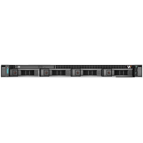 Hanwha WRR-P-E200W-8TB Wisenet WAVE Optimized 1U Rack Server, 8TB