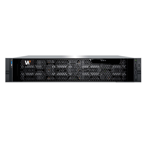 Hanwha WRR-P-S202W-96TB Wisenet WAVE Optimized 2U Rack Server, 96TB