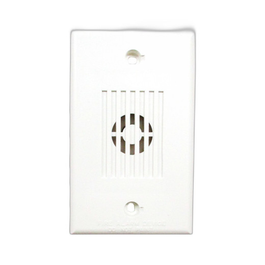 Potter MIZ-24S-W wireless access control module white front view