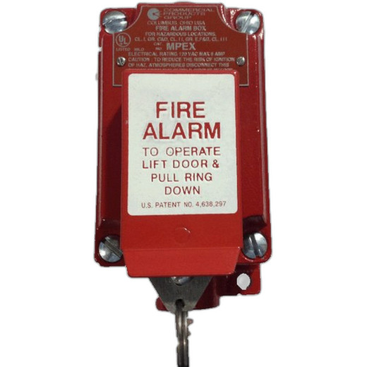Potter MPEX Series Manual Fire Alarm Station