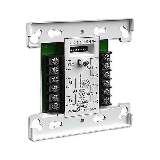 Potter PAD100-TRTI Two Relay Two Input Module (view 2)