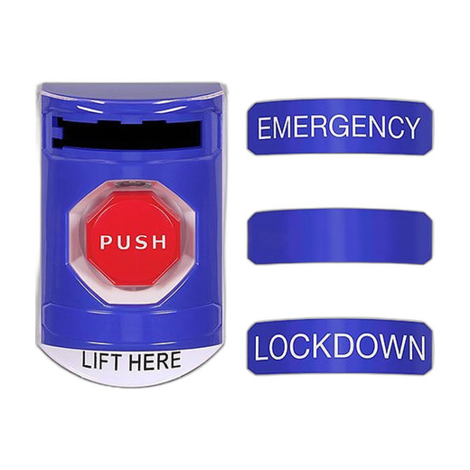 STI CP-SS43-EN Stopper Station 3-Pack Blue