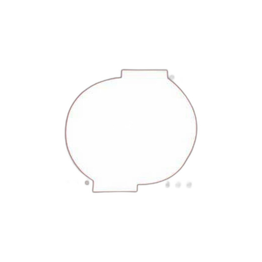 System Sensor RFP Retrofit Plate for SpectrAlert Advance Red