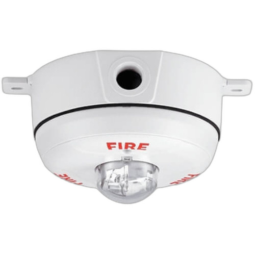 System Sensor SCWHK Ceiling-Mount High Candela Strobe White with Ma...